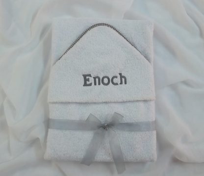 Peškir za decu sa kapom - "Enoch" 90x90