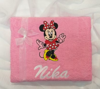 Peškir - "Minnie Mouse & Nika"