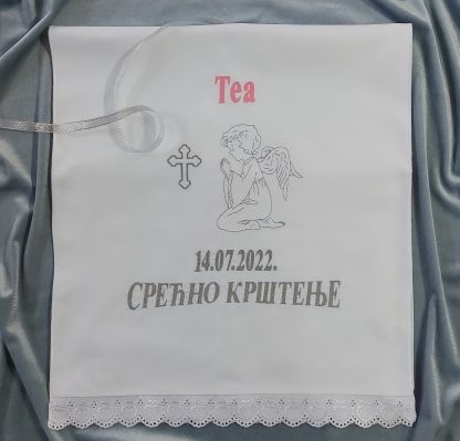 Peškir za krštenje -"Tea"